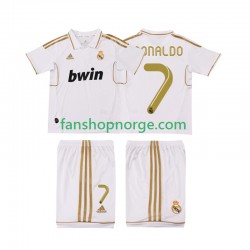 Billige Fotballdrakter Real Madrid Cristiano Ronaldo 7 2012 Retro Barn Hjemmedrakt 2011 Kortermet