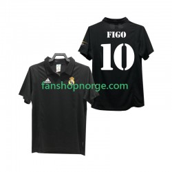 Billige Fotballdrakter Real Madrid FIGO 10 2003 Retro Herre Bortedrakt 2002 Kortermet