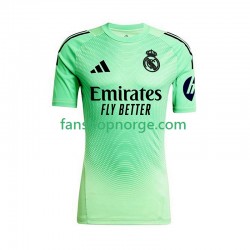 Billige Fotballdrakter Real Madrid Keeper Herre Bortedrakt 2025-2026 Kortermet