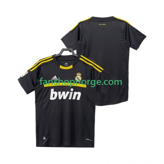 Billige Fotballdrakter Real Madrid 2012 Keeper Retro Herre Bortedrakt 2011 Kortermet