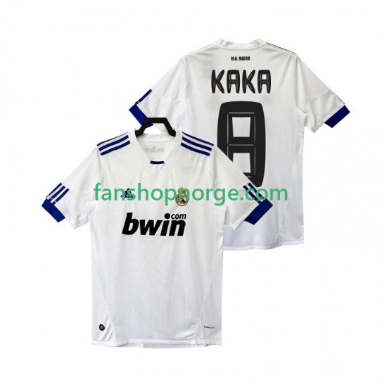 Billige Fotballdrakter Real Madrid KAKA 8 Retro Herre Hjemmedrakt 2011 2010 Kortermet