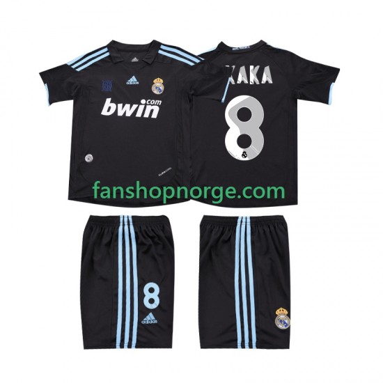 Billige Fotballdrakter Real Madrid KAKA 8 2009 Retro Barn Bortedrakt 2010 Kortermet
