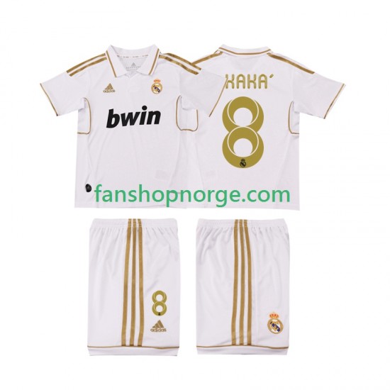 Billige Fotballdrakter Real Madrid KAKA 8 2012 Retro Barn Hjemmedrakt 2011 Kortermet