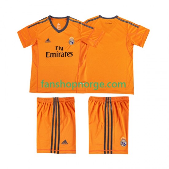 Billige Fotballdrakter Real Madrid 2013 2014 Retro Barn Tredjedrakt Kortermet