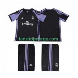 Billige Fotballdrakter Real Madrid 2016 2017 Retro Barn Tredjedrakt Kortermet
