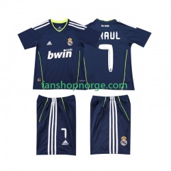 Billige Fotballdrakter Real Madrid PAUL 7 Retro Barn Bortedrakt 2011 2010 Kortermet