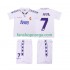 Billige Fotballdrakter Real Madrid RAUL 7 1996 Retro Barn Hjemmedrakt 1994 Kortermet