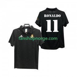 Billige Fotballdrakter Real Madrid RONALDO 11 2003 Retro Herre Bortedrakt 2002 Kortermet