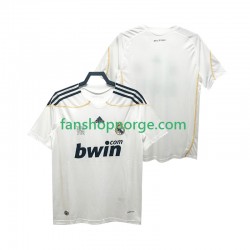 Billige Fotballdrakter Real Madrid 2009 Retro Herre Hjemmedrakt 2010 Kortermet