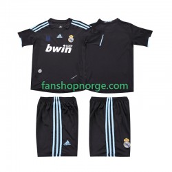 Billige Fotballdrakter Real Madrid 2009 Retro Barn Bortedrakt 2010 Kortermet