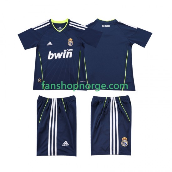 Billige Fotballdrakter Real Madrid Retro Barn Bortedrakt 2011 2010 Kortermet