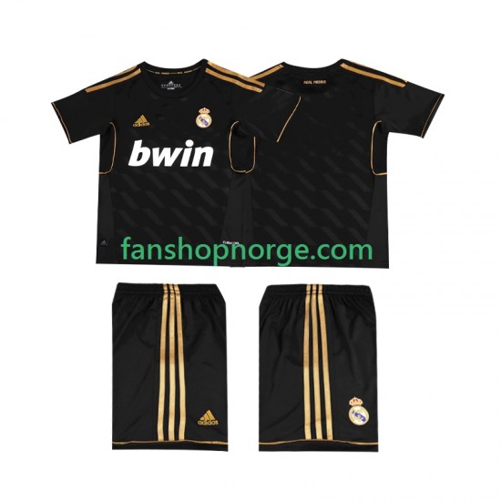 Billige Fotballdrakter Real Madrid 2012 Retro Barn Bortedrakt 2011 Kortermet