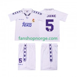 Billige Fotballdrakter Real Madrid ZIDANE 5 1996 Retro Barn Hjemmedrakt 1994 Kortermet