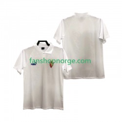 Billige Fotballdrakter Real Zaragoza 1995 Retro Herre Hjemmedrakt Kortermet