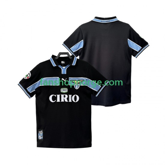Billige Fotballdrakter SS Lazio Retro Herre Bortedrakt 1998 1999 Kortermet