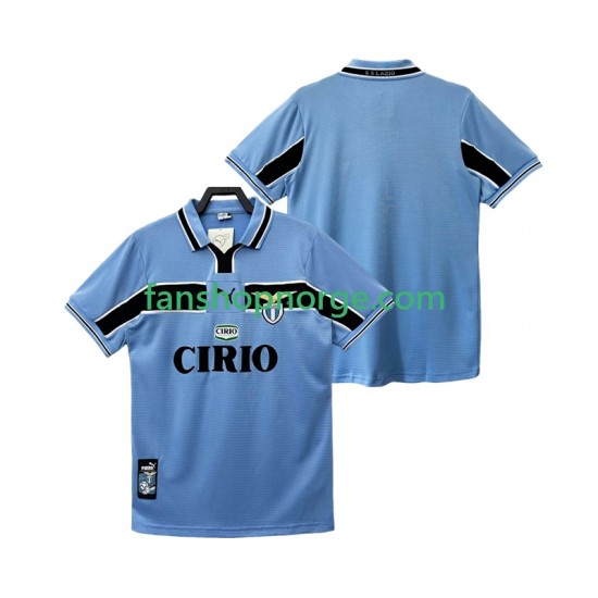 Billige Fotballdrakter SS Lazio Retro Herre Hjemmedrakt 1998 1999 Kortermet