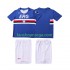 Billige Fotballdrakter Sampdoria 1990 1991 Retro Barn Hjemmedrakt Kortermet