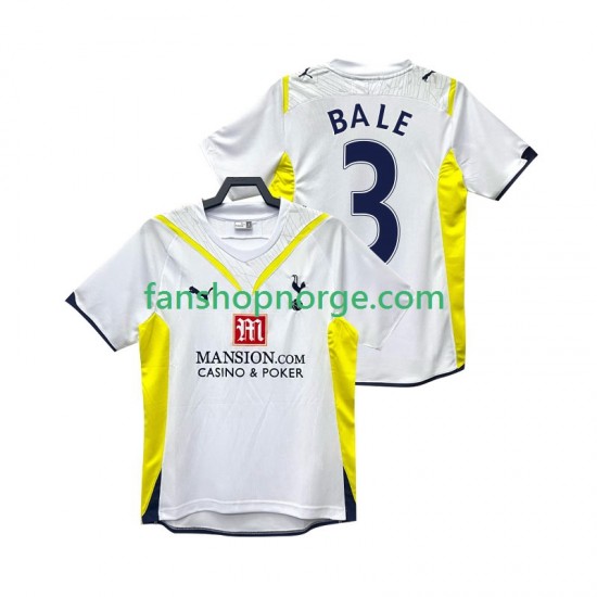 Billige Fotballdrakter Tottenham Hotspur BALE 3 2009 Retro Herre Hjemmedrakt 2010 Kortermet