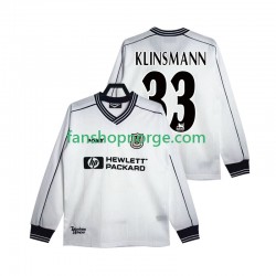 Billige Fotballdrakter Tottenham Hotspur KLINSMANN 33 1997 Retro Herre Hjemmedrakt 1999 Langermet