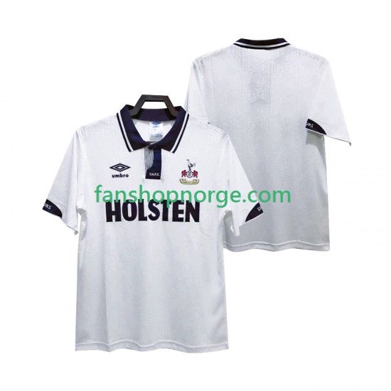 Billige Fotballdrakter Tottenham Hotspur 1991 1993 Retro Herre Hjemmedrakt Kortermet