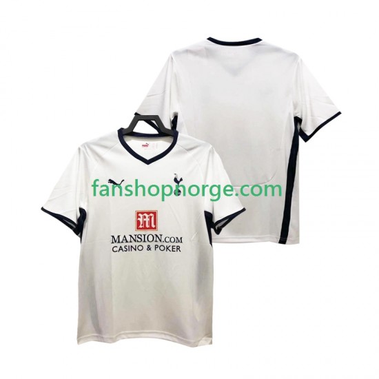 Billige Fotballdrakter Tottenham Hotspur 2009 Retro Herre Hjemmedrakt 2008 Kortermet