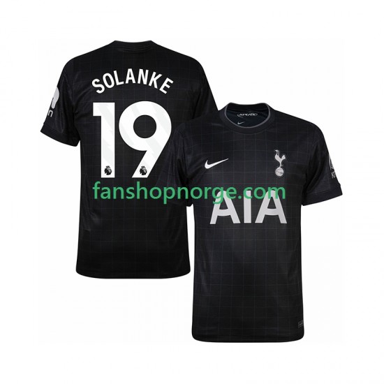 Billige Fotballdrakter Tottenham Hotspur Solanke 19 Herre Bortedrakt 2025-2026 Kortermet