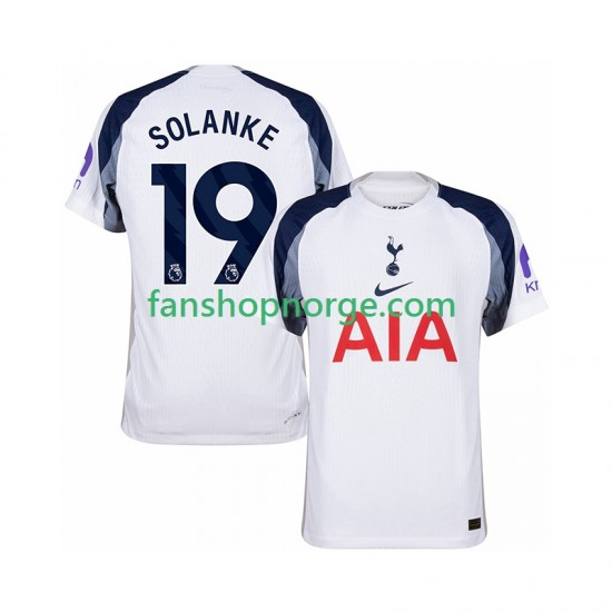 Billige Fotballdrakter Tottenham Hotspur Solanke 19 Herre Hjemmedrakt 2025-2026 Kortermet