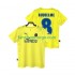 Billige Fotballdrakter Villarreal CF RIQUELME 8 2005 Retro Herre Hjemmedrakt 2006 Kortermet