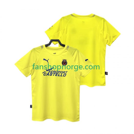 Billige Fotballdrakter Villarreal CF 2005 Retro Herre Hjemmedrakt 2006 Kortermet