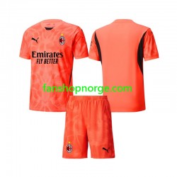 Billige Fotballdrakter AC Milan Keeper Barn Fjerdedrakt 2024-2025 Kortermet