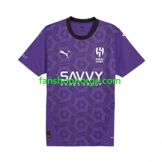 Billige Fotballdrakter Al Hilal Herre Tredjedrakt 2024-2025 Kortermet