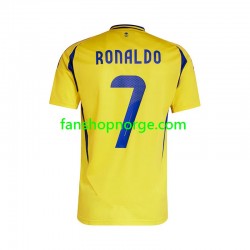Billige Fotballdrakter Al Nassr Cristiano Ronaldo 7 Herre Hjemmedrakt 2024-2025 Kortermet