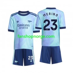 Billige Fotballdrakter Arsenal Merino 23 Barn Tredjedrakt 2024-2025 Kortermet