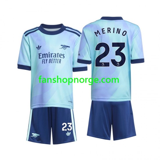 Billige Fotballdrakter Arsenal Merino 23 Barn Tredjedrakt 2024-2025 Kortermet