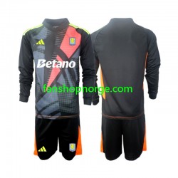 Billige Fotballdrakter Aston Villa Keeper Barn Hjemmedrakt 2024-2025 Langermet