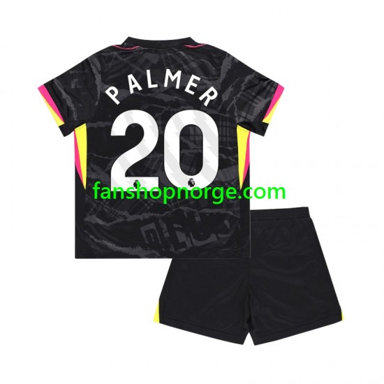 Billige Fotballdrakter Chelsea Cole Palmer 20 Barn Tredjedrakt 2024-2025 Kortermet