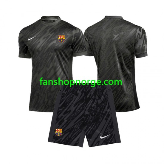 Billige Fotballdrakter FC Barcelona Keeper Barn Tredjedrakt 2024-2025 Kortermet