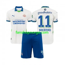 Billige Fotballdrakter PSV Eindhoven Johan Bakayoko 11 Barn Tredjedrakt 2024-2025 Kortermet