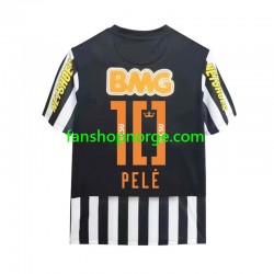 Billige Fotballdrakter Santos PELE 10 -2012 Retro Herre Bortedrakt 2011 Kortermet