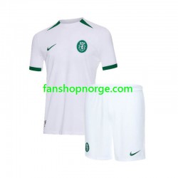 Billige Fotballdrakter Sporting CP Barn Bortedrakt 2024-2025 Kortermet