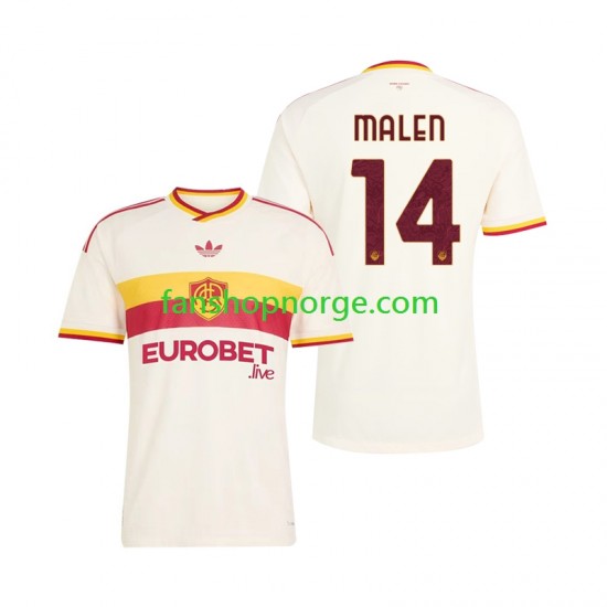 Billige Fotballdrakter Roma Donyell Malen 14 Herre Bortedrakt 2026-2027 Kortermet