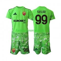 Billige Fotballdrakter Roma Mile Svilar 99 Keeper Barn Hjemmedrakt 2026-2027 Kortermet