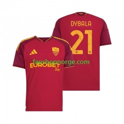 Billige Fotballdrakter Roma Paulo Dybala 21 Herre Hjemmedrakt 2026-2027 Kortermet