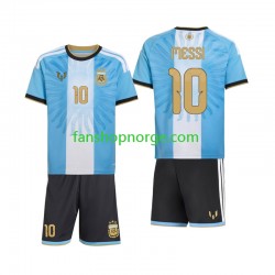 Billige Fotballdrakter Argentina Lionel Messi 10 Special Barn Hjemmedrakt 2026-2027 Kortermet