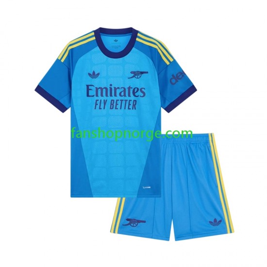 Billige Fotballdrakter Arsenal Keeper Barn Bortedrakt 2026-2027 Kortermet