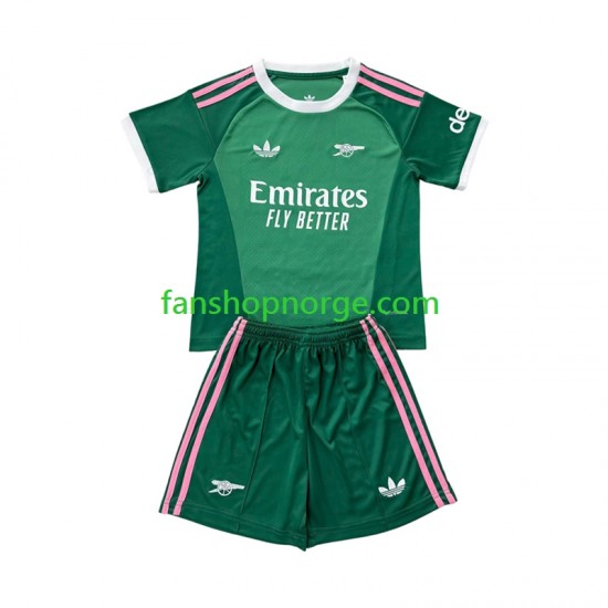 Billige Fotballdrakter Arsenal Keeper Barn Tredjedrakt 2026-2027 Kortermet