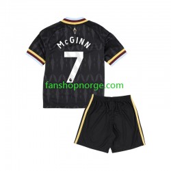 Billige Fotballdrakter Aston Villa John McGinn 7 Barn Bortedrakt 2026-2027 Kortermet