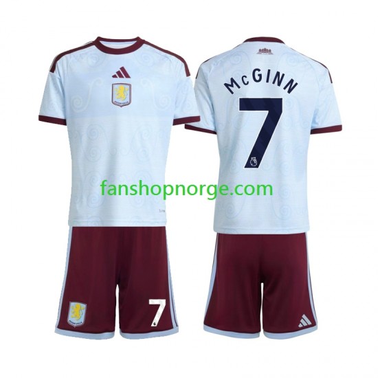 Billige Fotballdrakter Aston Villa John McGinn 7 Barn Tredjedrakt 2026-2027 Kortermet