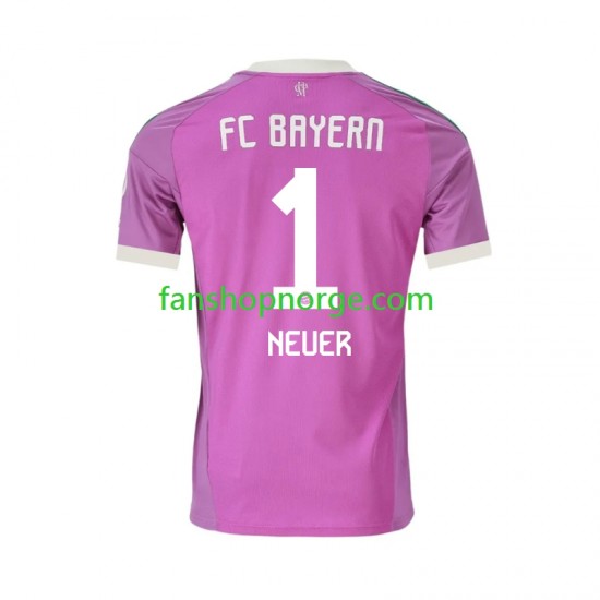 Billige Fotballdrakter FC Bayern München Manuel Neuer 1 Keeper Herre Tredjedrakt 2026-2027 Kortermet