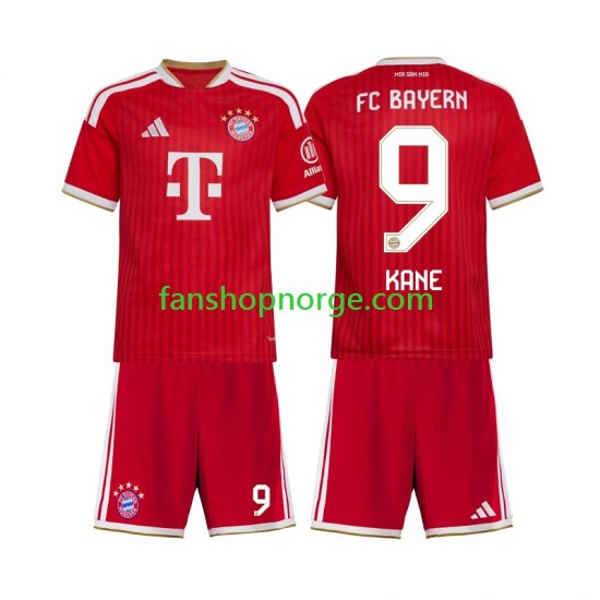 Billige Fotballdrakter FC Bayern München Harry Kane 9 Barn Hjemmedrakt 2026-2027 Kortermet